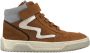 Develab leren sneakers cognac - Thumbnail 1