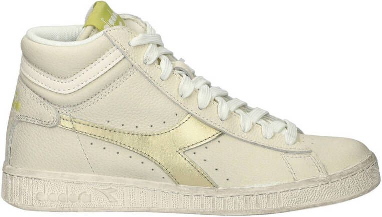 Diadora Game L High leren sneakers ecru