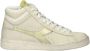 Diadora Game L High leren sneakers ecru - Thumbnail 1