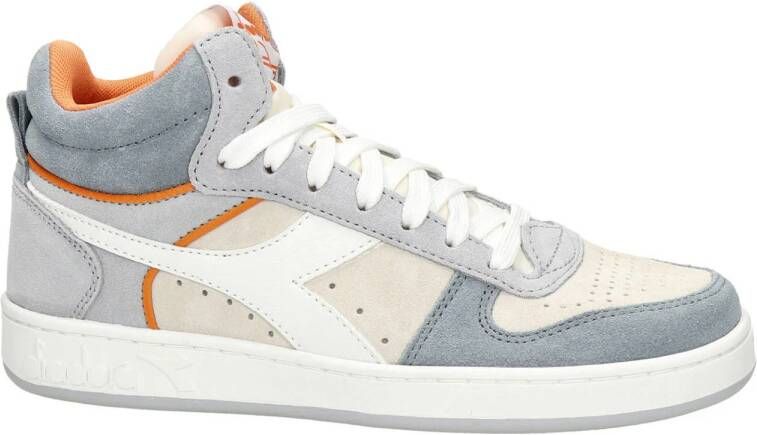 Diadora Magic Basket leren sneakers lichtblauw wit