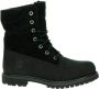 Timberland Authentic Teddy nubuck veterboots zwart - Thumbnail 1