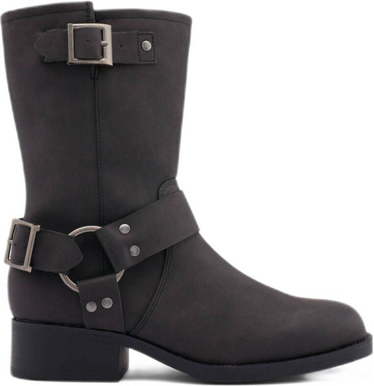 Oxmox bikerboots zwart