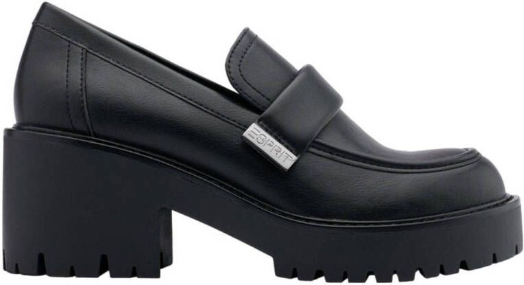 Esprit Zwarte chunky loafer