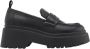 ESPRIT chunky loafers zwart - Thumbnail 1