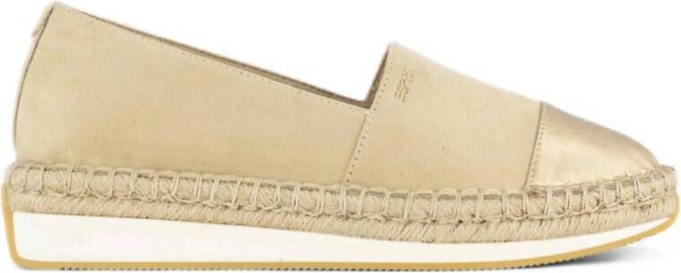 ESPRIT espadrilles beige goud