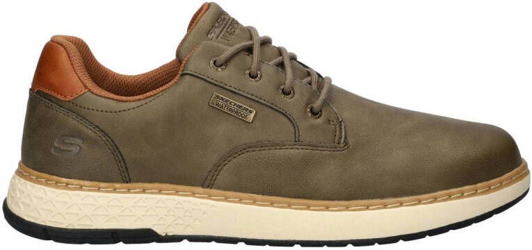 Skechers Veterschoenen GARLAN trekking schoen sneakers vrijetijdsschoen met contraststiksels