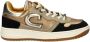 Cruyff Junior Campo Low Sneakers Leren Sneaker Meisjes Brons - Thumbnail 1