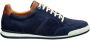 Van Lier Magnus suède sneakers donkerblauw - Thumbnail 1