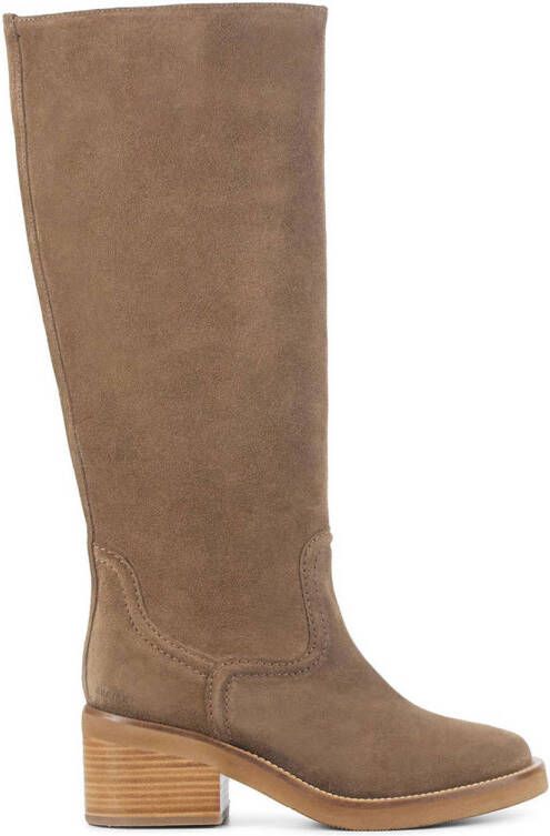 NUBIKK Laarzen Dames Cassie Boot Sue Maat: 41 Materiaal: Suède Kleur: Bruin