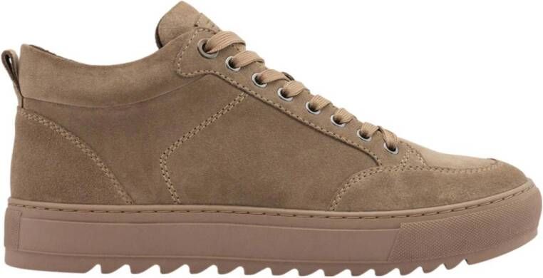 Bench suède sneakers taupe