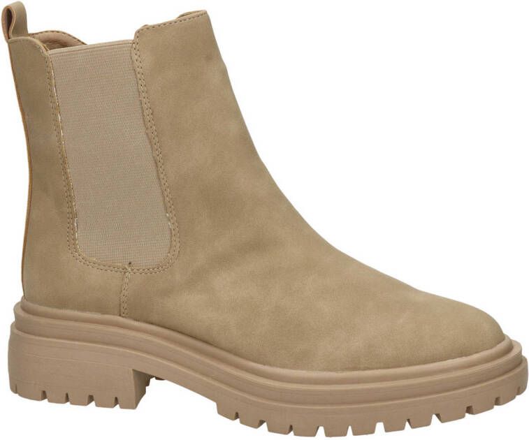 Dolcis dames chelseaboot Beige