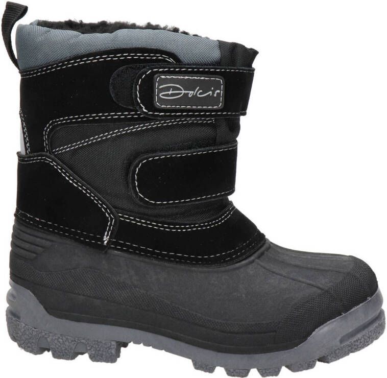 Dolcis snowboots zwart Textiel 32