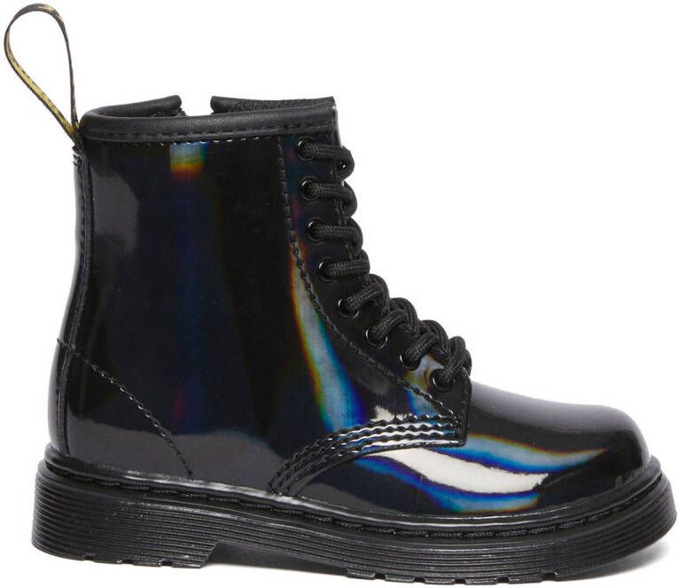 Dr. Martens 1460 T leren veterboots zwart rainbow