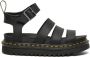 Dr. Martens Klassieke platte sandalen met verstelbare enkelband Black Dames - Thumbnail 2