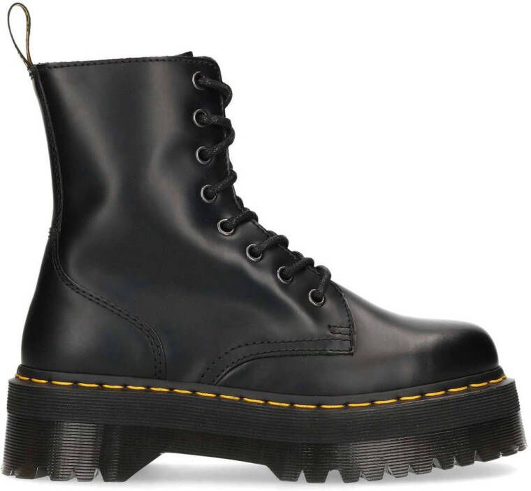 Dr Martens Dr. Martens Jadon leren veterboots zwart