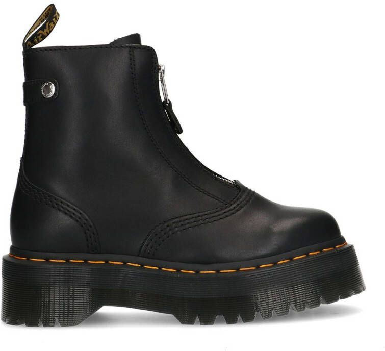 Dr. Martens Jetta leren enkelboots zwart