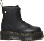 Dr. Martens Zwarte Plateauboots met Rits Gratis Verzending Zwart Dames - Thumbnail 1