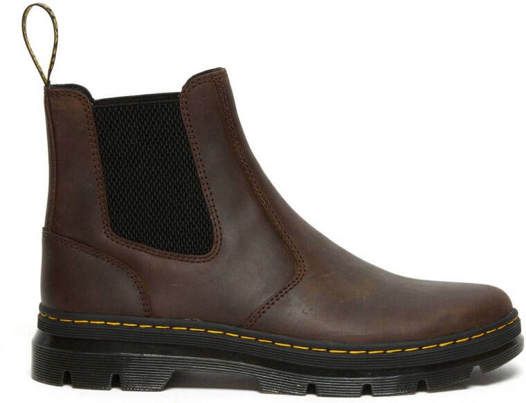 Dr. Martens Embury Leather leren chelsea boots bruin