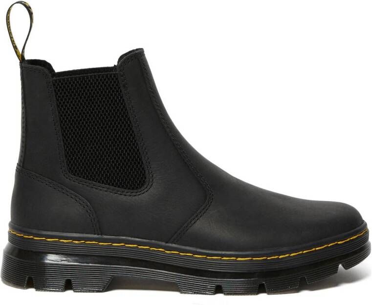 Dr. Martens Embury Leather leren chelsea boots zwart