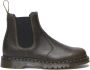 Dr. Martens leren chelseaboots grijsgroen - Thumbnail 1