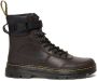 Dr. Martens Combs Tech Leather leren veterboots donkerbruin - Thumbnail 1