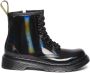 Dr. Martens 1460 T leren veterboots zwart rainbow Meisjes Leer Effen 23 - Thumbnail 1