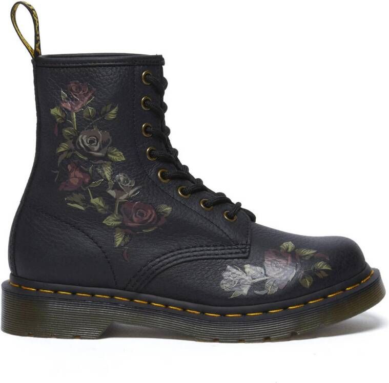 Dr. Martens leren veterboots zwart