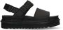 Dr. Martens Voss leren plateau sandalen zwart - Thumbnail 1