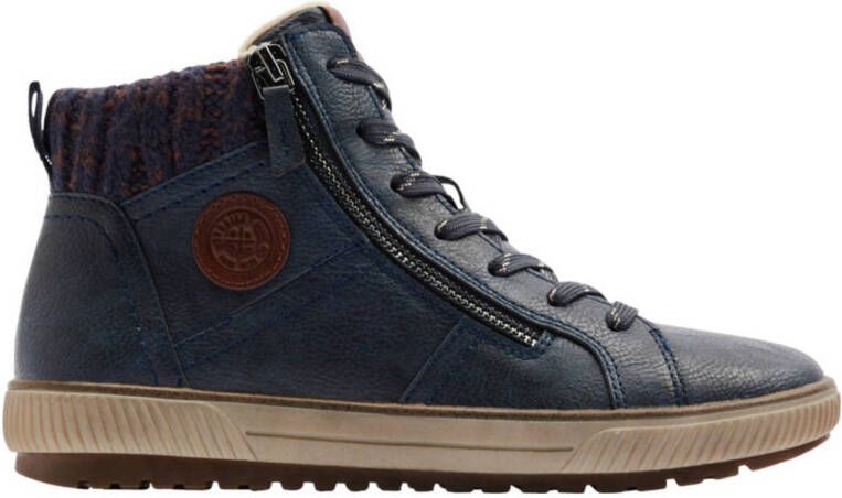 Easy Street comfort gevoerde sneakers donkerblauw