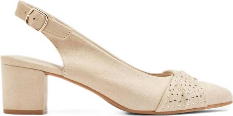 Easy Street Beige comfort slingback