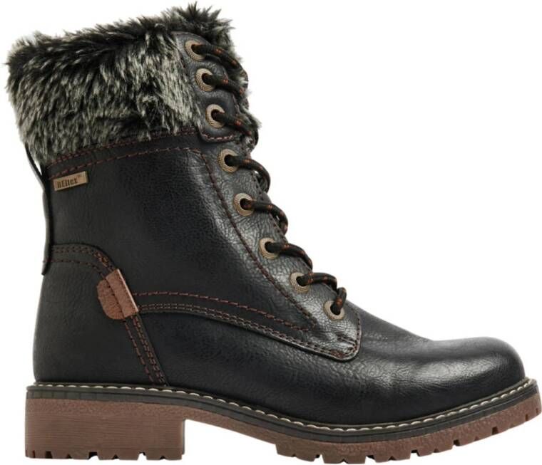 Easy Street Zwarte comfort veterboot