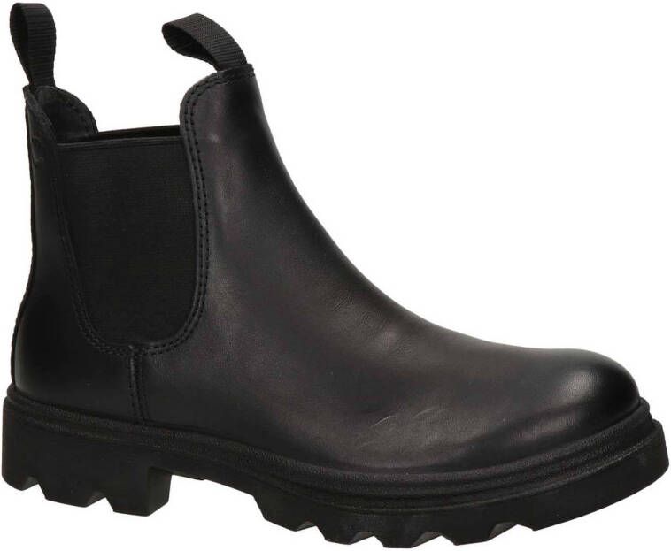 Ecco leren chelsea boots zwart