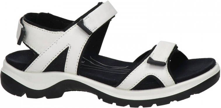 schattig schijf Civic Ecco Offroad leren outdoor sandalen wit - Schoenen.nl