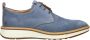 Ecco St.1 Hybrid nubuck veterschoenen blauw - Thumbnail 1