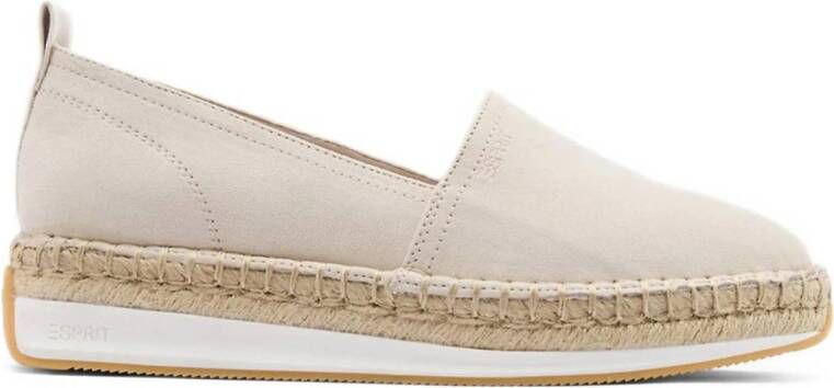 Esprit Beige platform espadrille