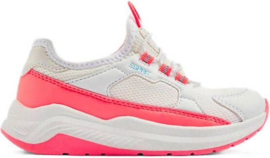 ESPRIT sneakers wit roze