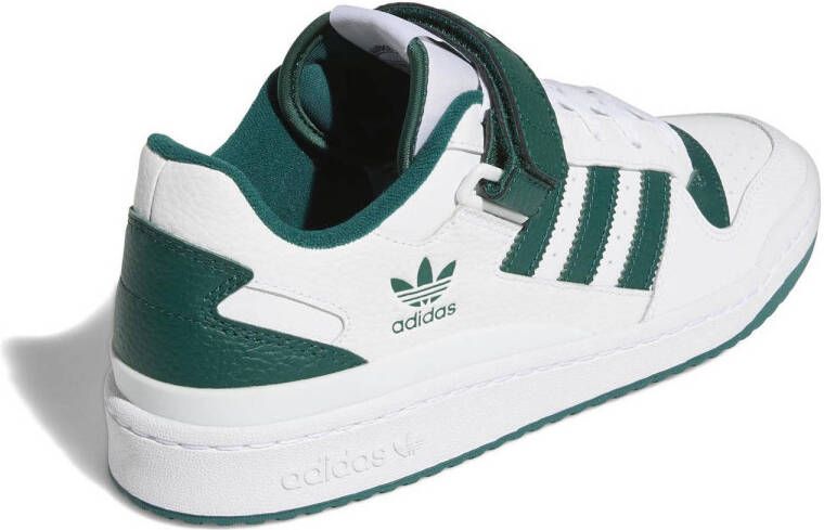 adidas Originals Forum Low sneakers wit donkergroen