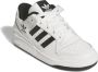 Adidas Originals Forum Low sneakers wit zwart Leer 28 - Thumbnail 3