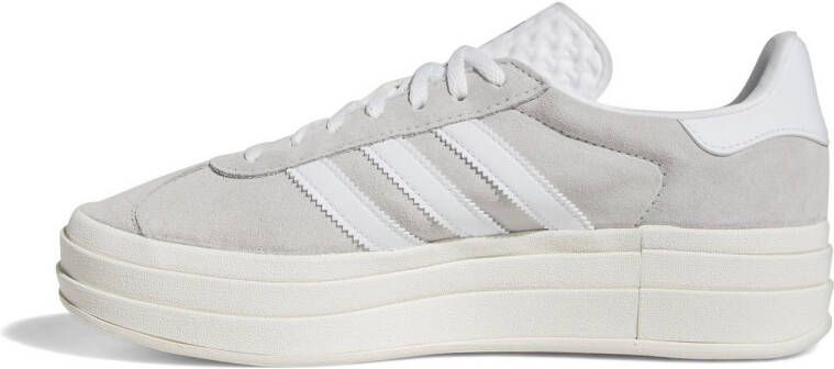 Adidas Originals Gazelle Bold W Sneaker Fashion sneakers Schoenen grey two ftwr white core white maat: 38 beschikbare maaten:36 2 3 38 39 1 3 40