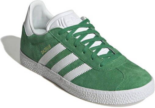 adidas Originals Gazelle sneakers groen wit