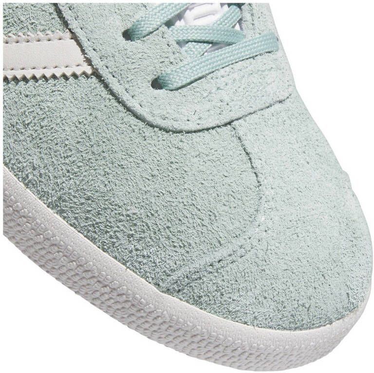 adidas Originals Gazelle sneakers mintgroen wit