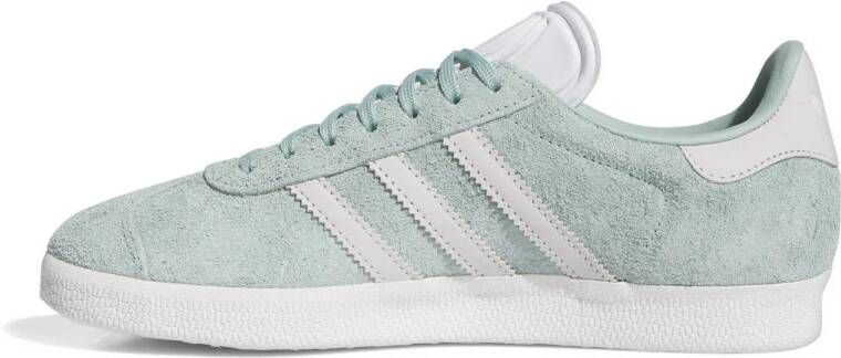 adidas Originals Gazelle sneakers mintgroen wit