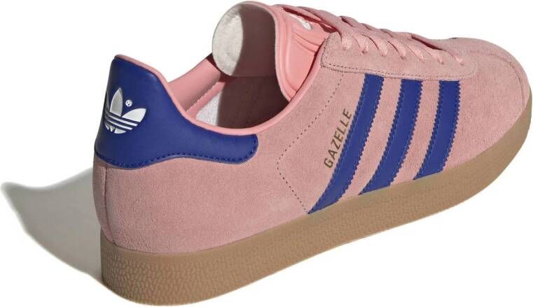 adidas Originals Gazelle sneakers oudroze donkerblauw gum