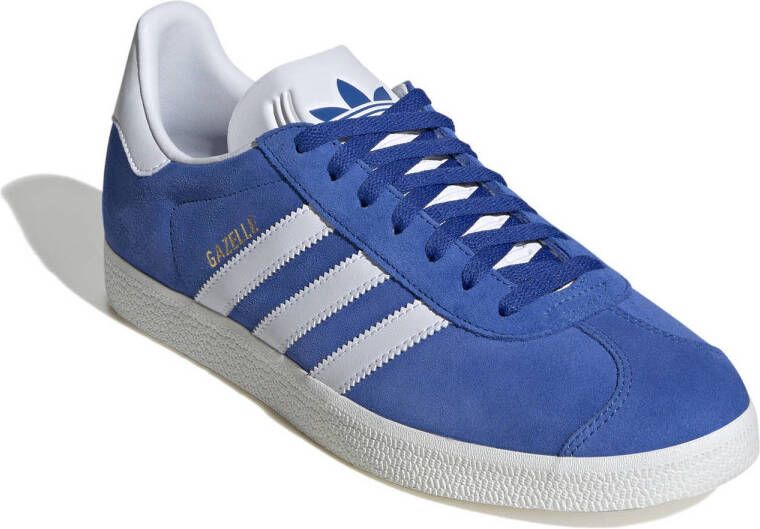 adidas Originals Gazelle sneakers kobaltblauw wit