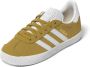 Adidas Originals Gazelle suède sneakers oker wit - Thumbnail 5