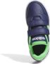 Adidas Originals Hoops 3.0 sneakers donkerblauw groen Jongens Meisjes Imitatieleer 31 - Thumbnail 3