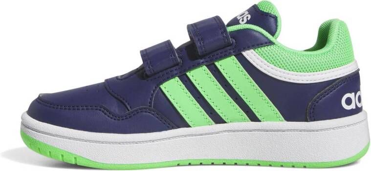 adidas Originals Hoops 3.0 sneakers donkerblauw groen