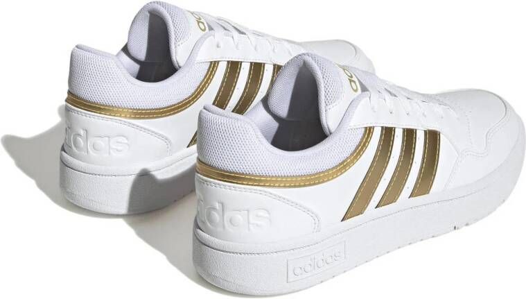 adidas Originals Hoops 3.0 sneakers wit goud