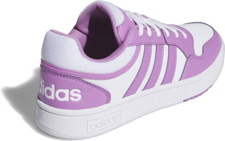 adidas Originals Hoops 3.0 sneakers wit paars