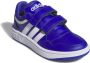 Adidas Originals Hoops sneakers kobaltblauw wit Imitatieleer 28 - Thumbnail 5